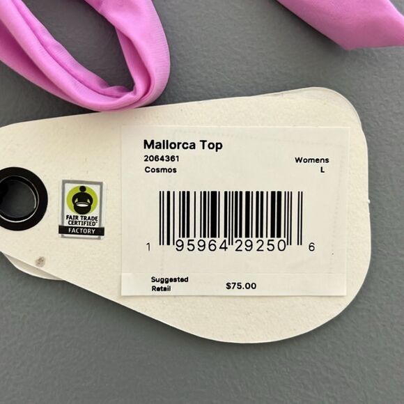 Prana Pink Bikini Top - Picture 5 of 6